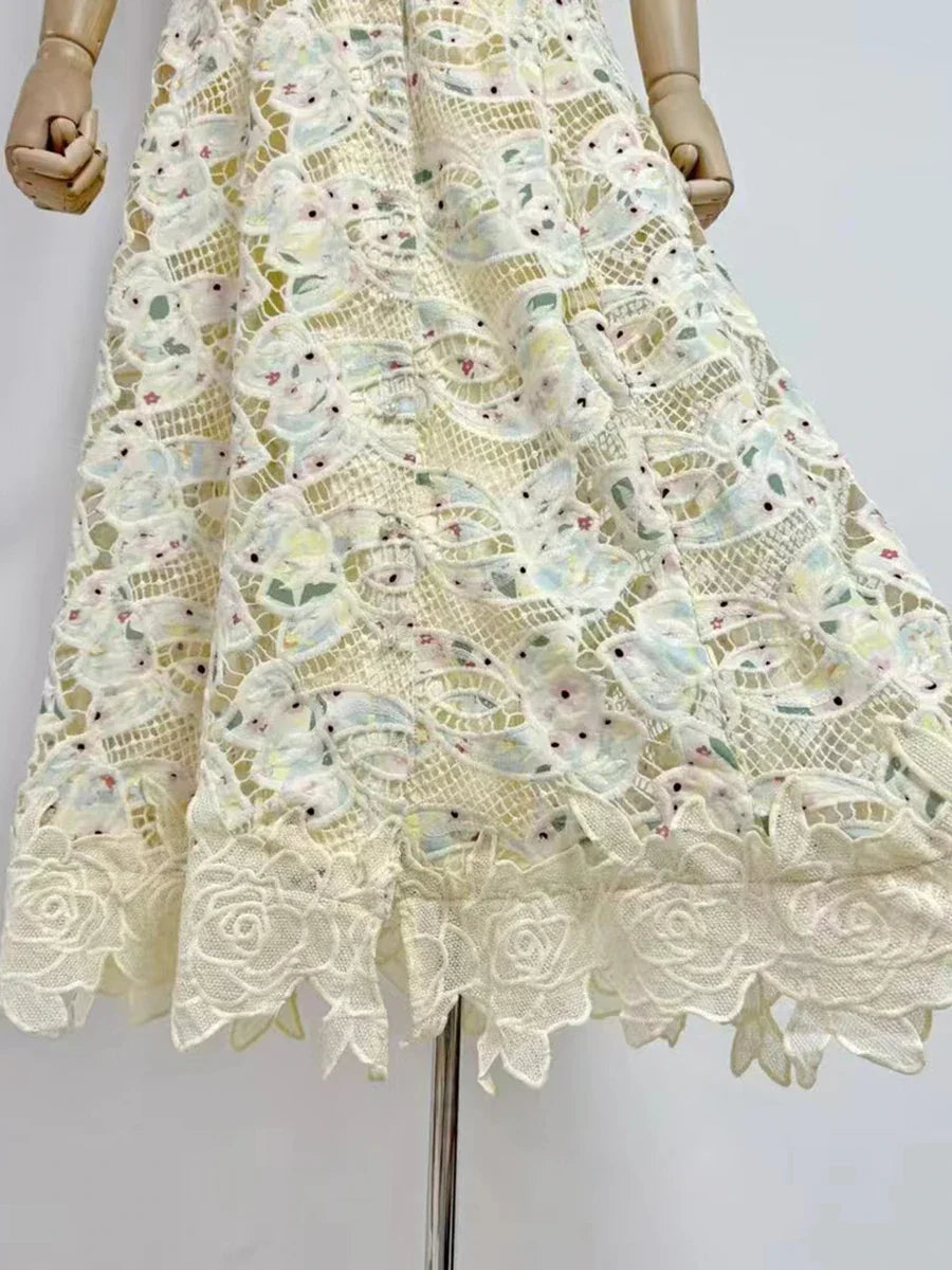 שמלת מקסי-מיקה