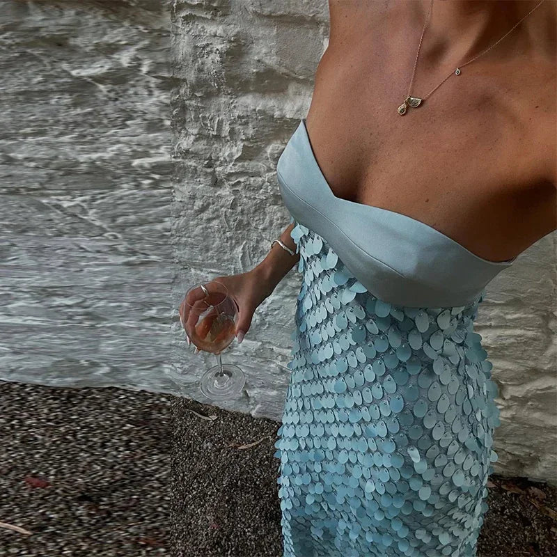 שמלת סטרפלס-נעמה