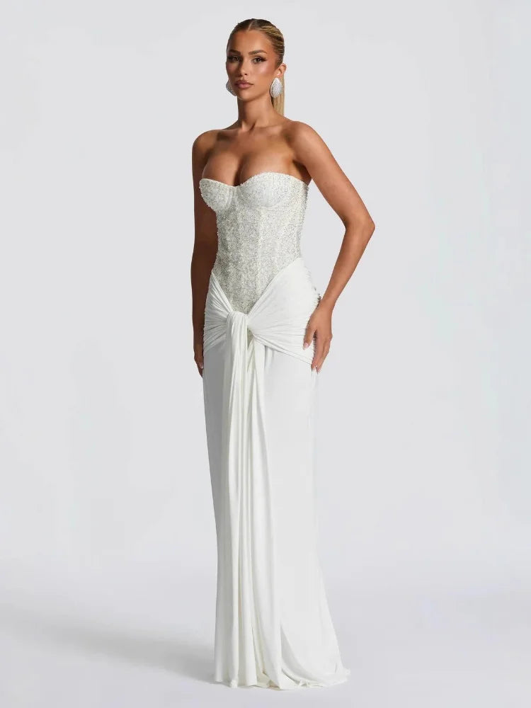 שמלת מקסי-ריף