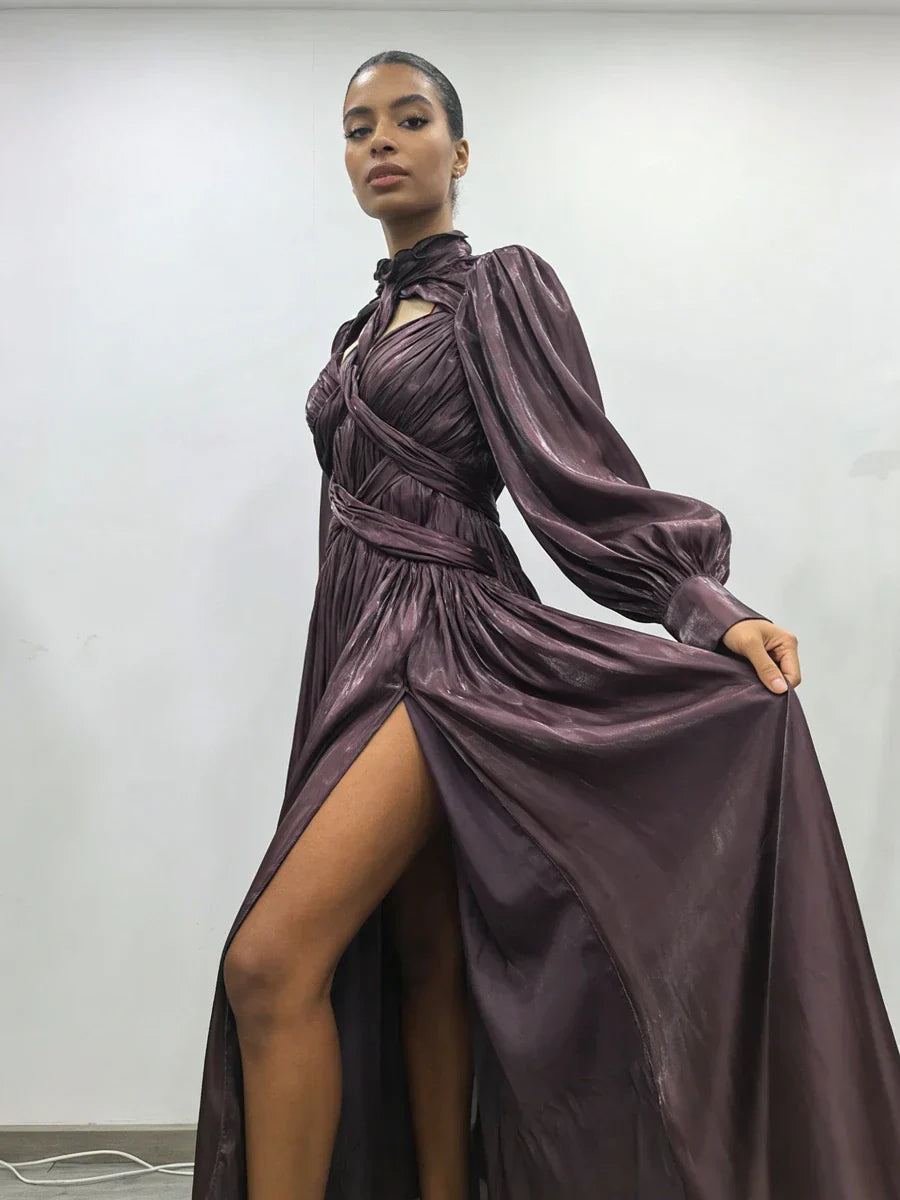 שמלת מקסי-אליסיה