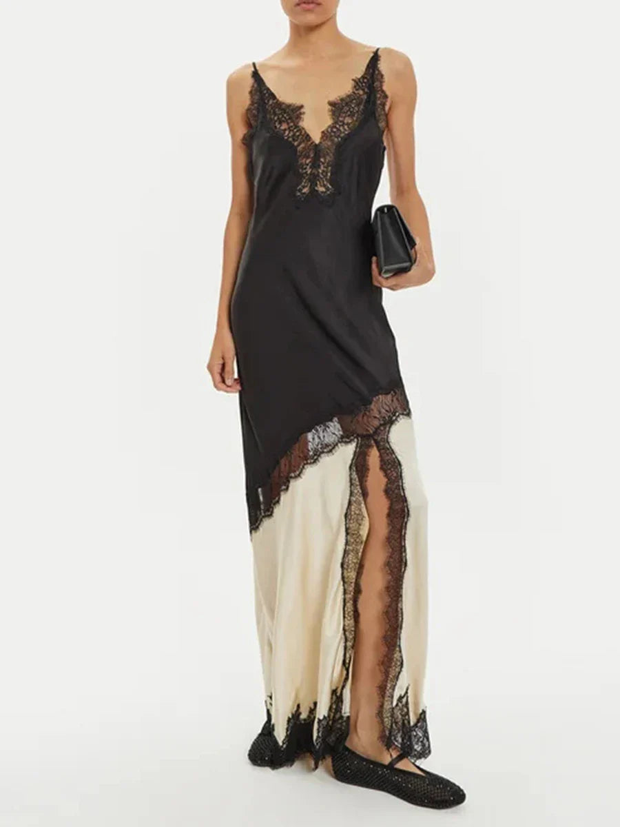 שמלת מקסי שסע-ג׳ולי