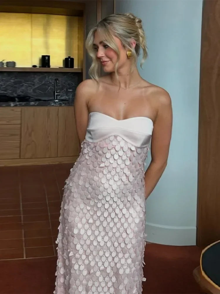 שמלת סטרפלס-נעמה