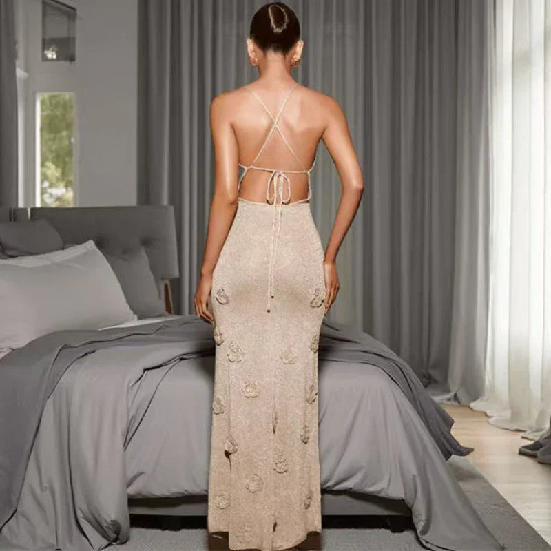 שמלת מקסי-סלין