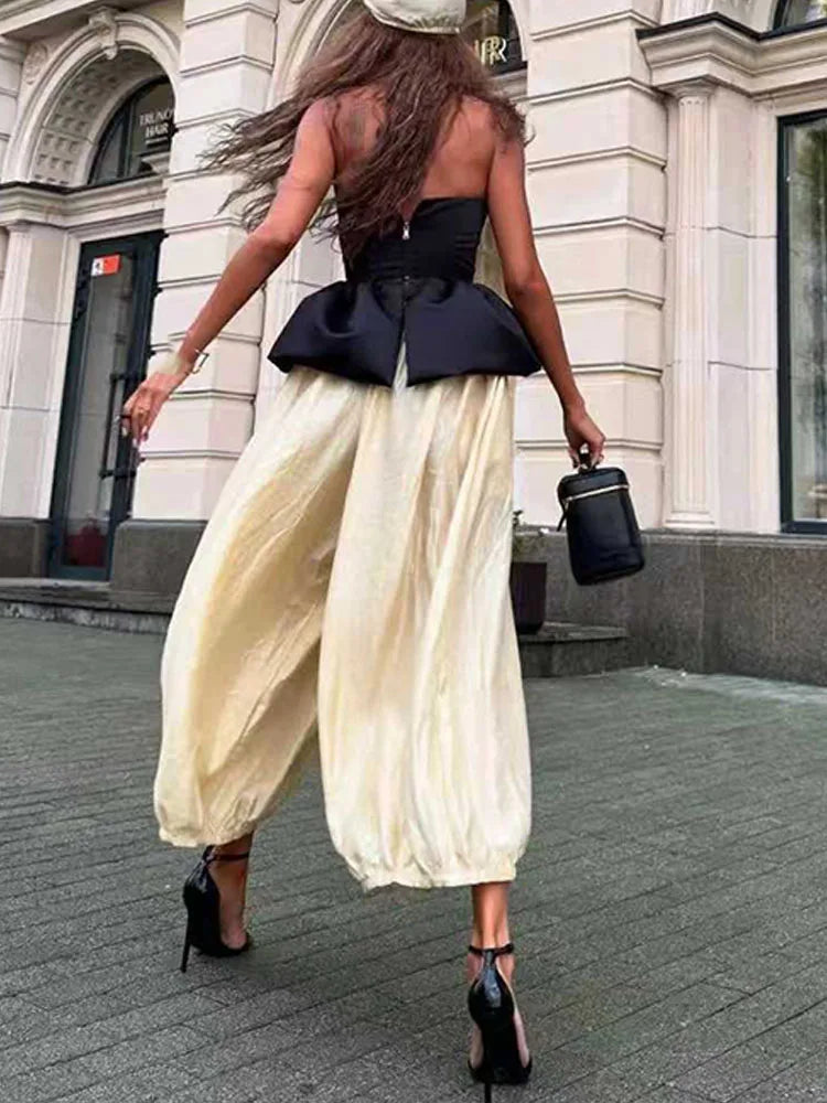 סט מכנס וטופ-איימי