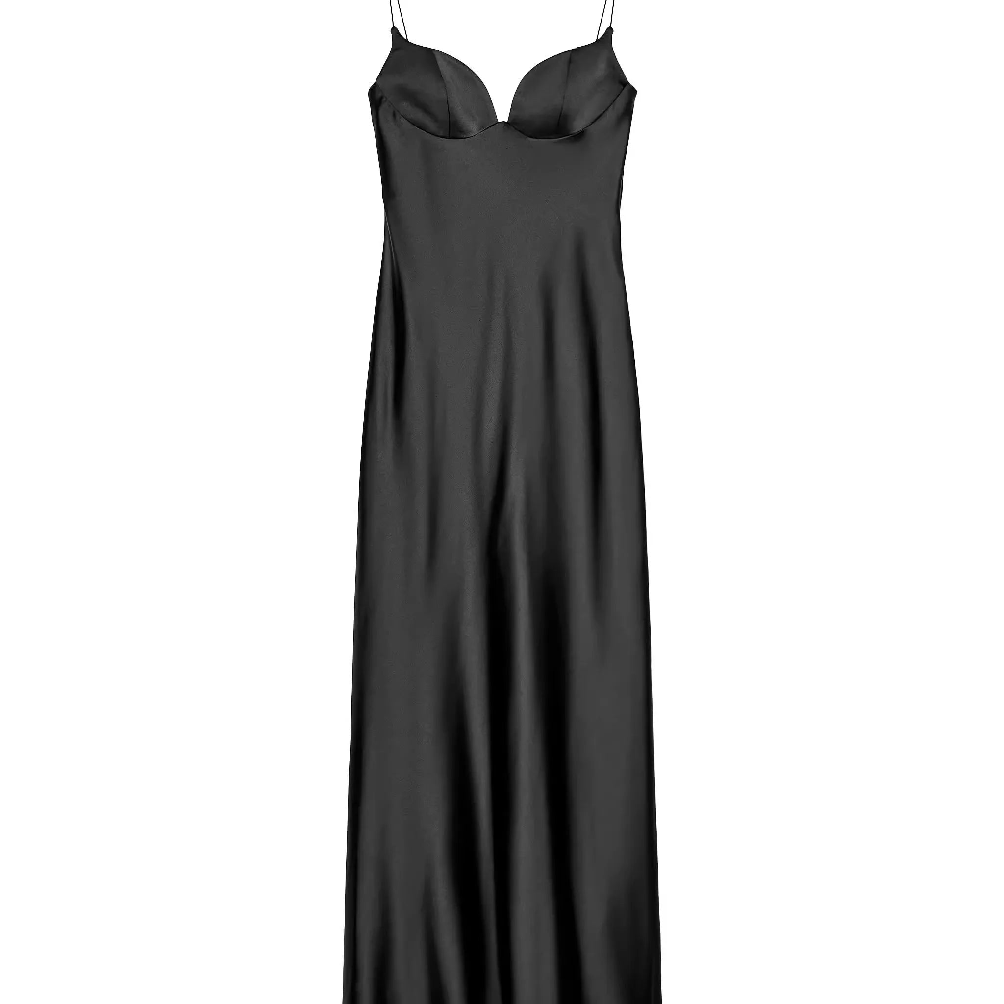 שמלת סאטן-קנדס