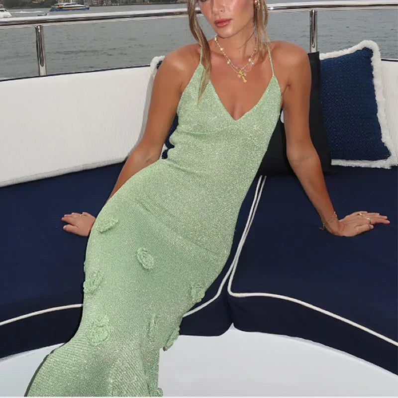 שמלת מקסי-סלין