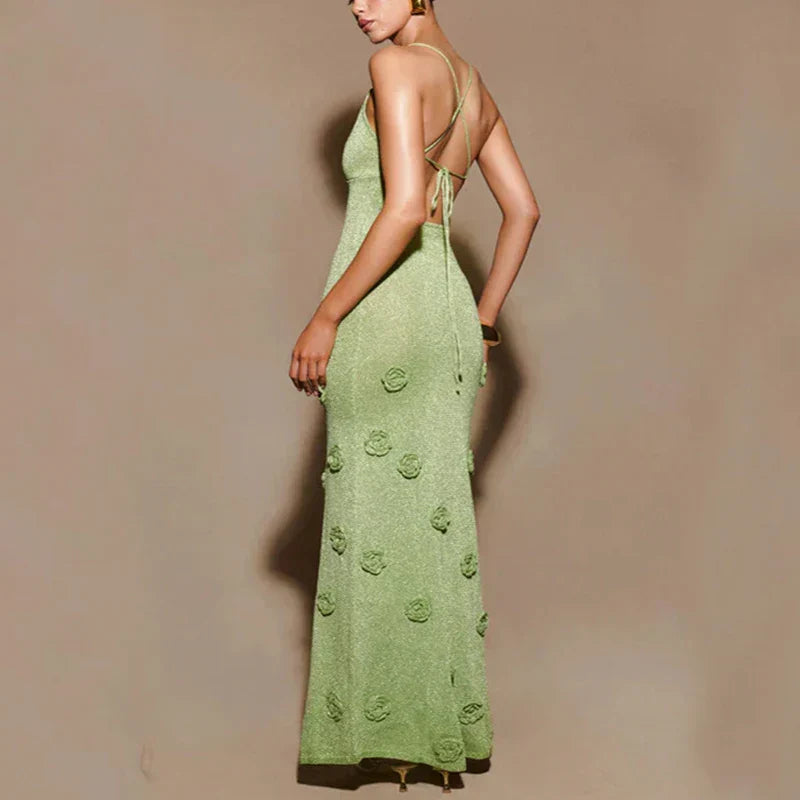 שמלת מקסי-סלין