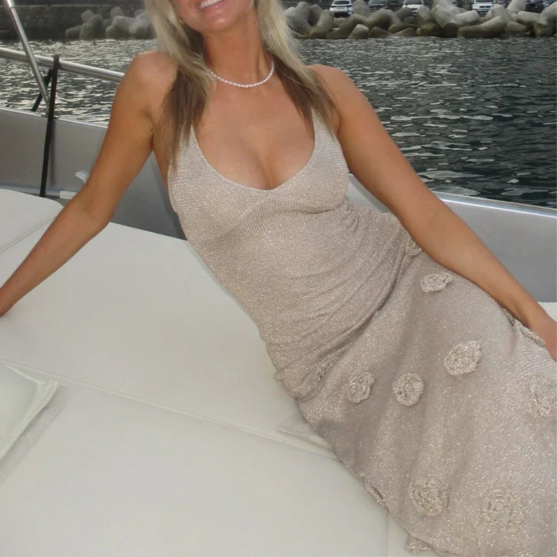 שמלת מקסי-סלין